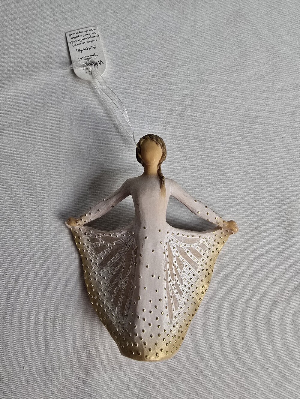 Willow Tree Butterfly Ornament Sculpted Hand-Painted Figure 27924 New Signed